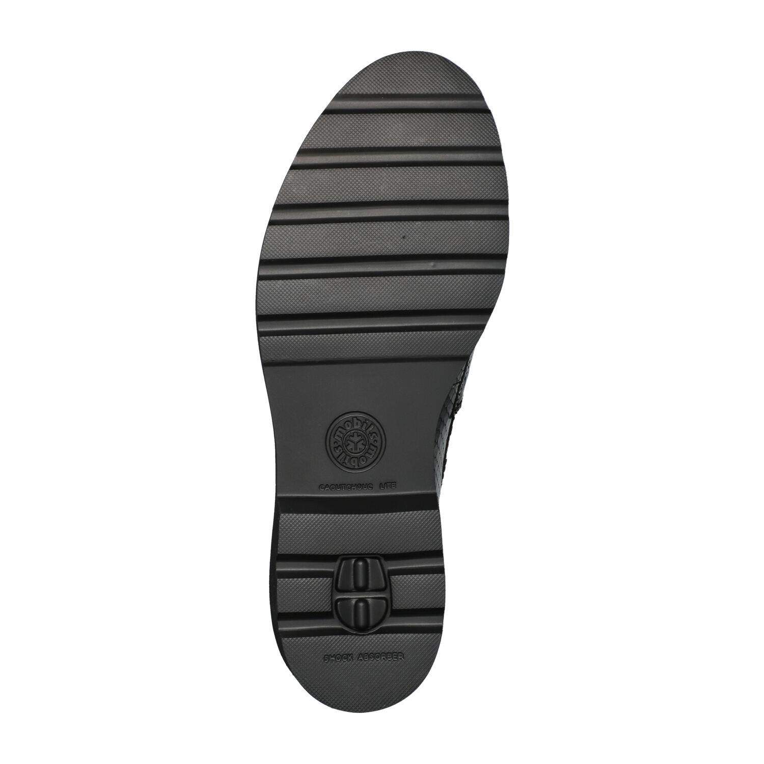 mocassins femme modèle Ocea taupe loden - Mephisto